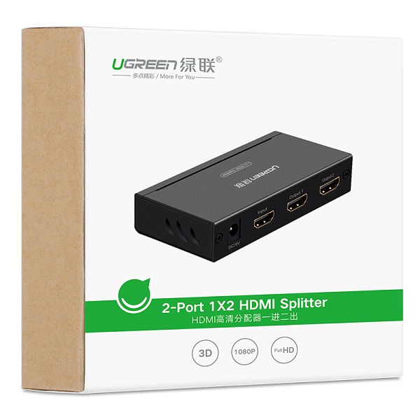 Bộ chia HDMI 1 ra 2 Ugreen 40201